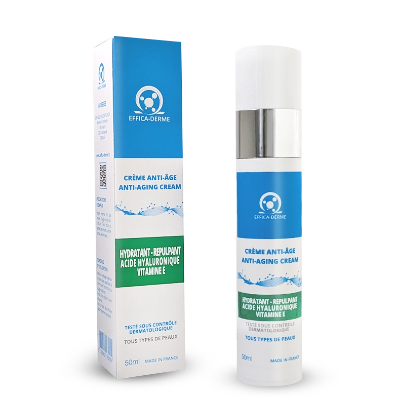 CRÈME ANTI-ÂGE  HYDRATANTE - REPULPANTE