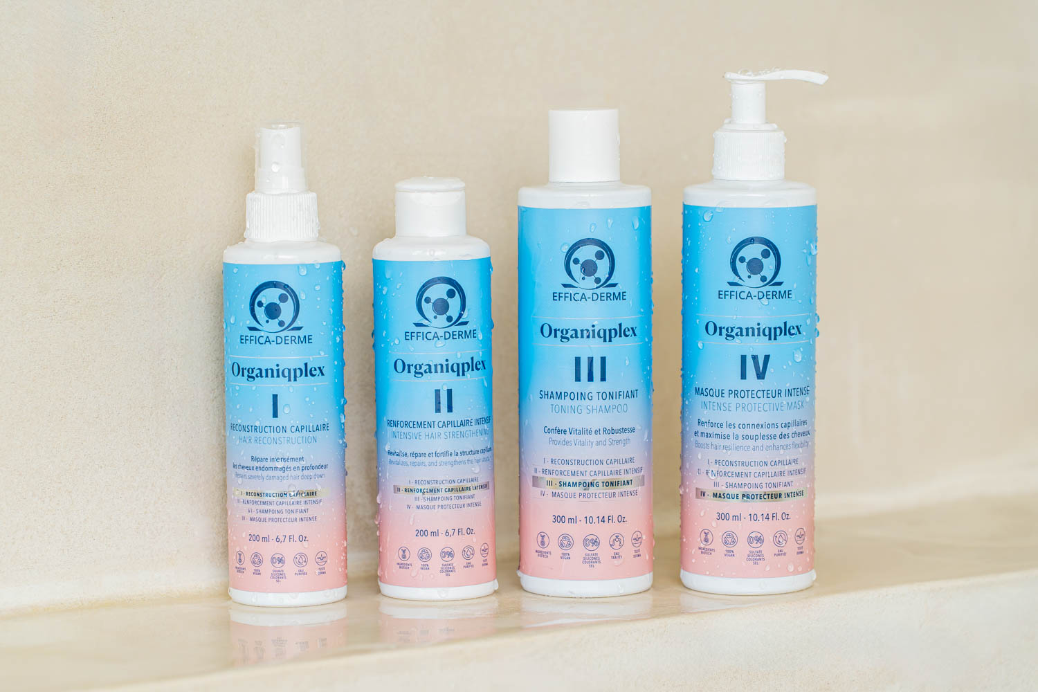 Coffret Organiqplex - Traitement complet pour la  reconstruction et la protection des cheveux - 975 ml