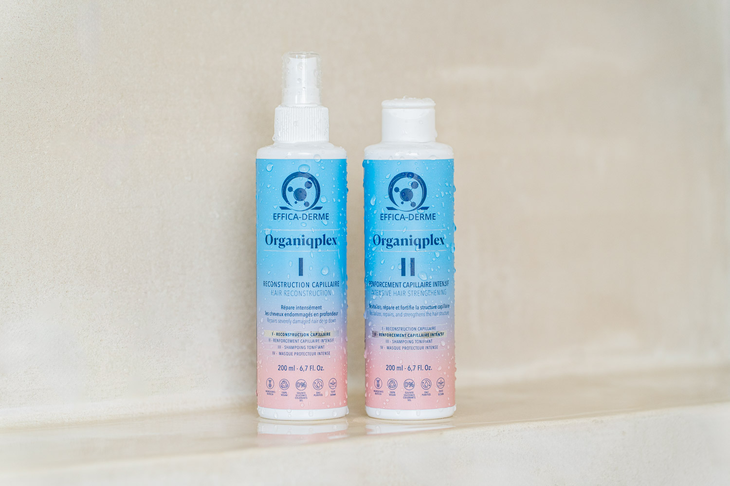 Pack Organiqplex I & II – Reconstruction et Réparation Intensive –  400 ml