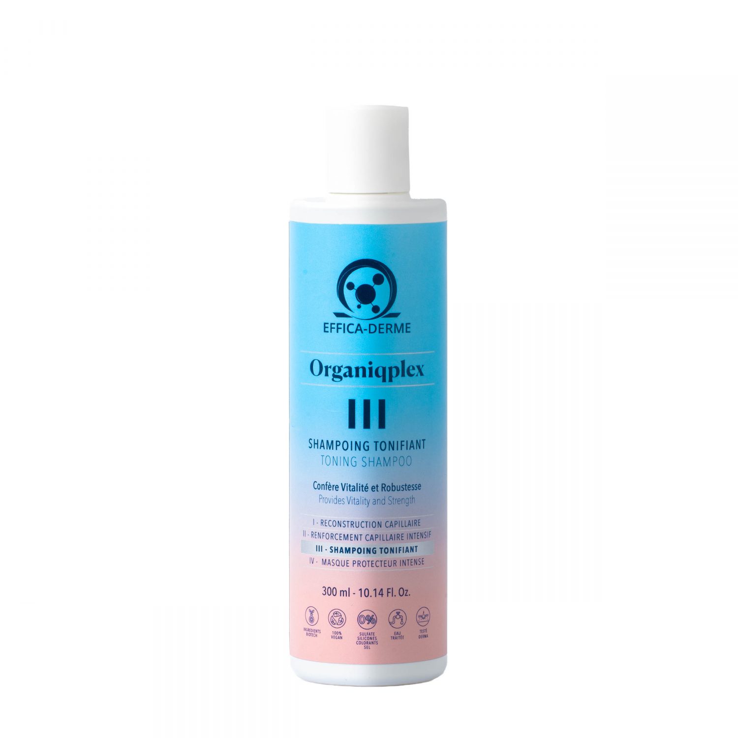 Organiqplex III – Shampoing   Tonifiant - 300 ml – Image 4