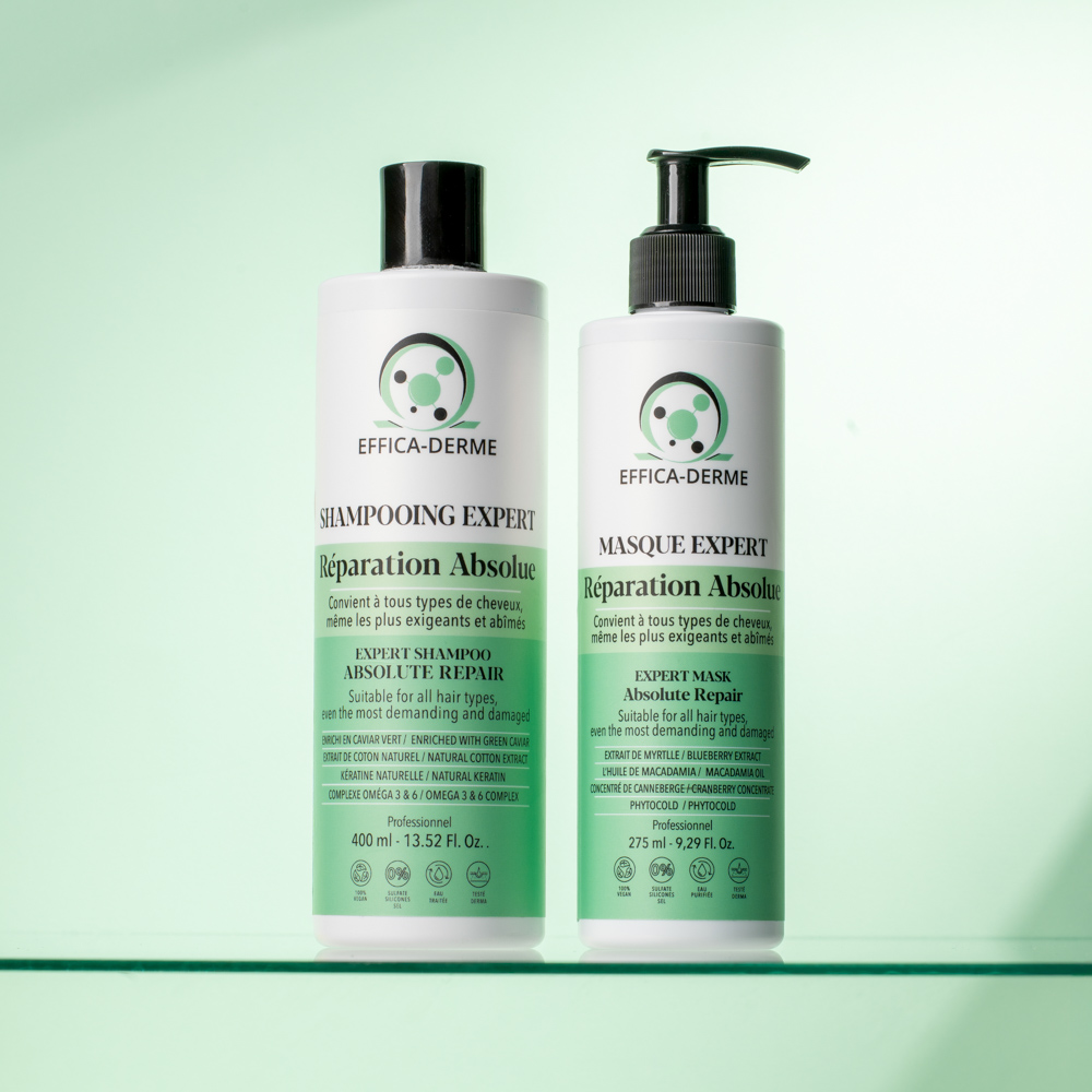 PACK RÉPARATION ABSOLUE – SHAMPOOING 0% 400 ML & MASQUE PHYTOCOLD 275 ML – Image 3