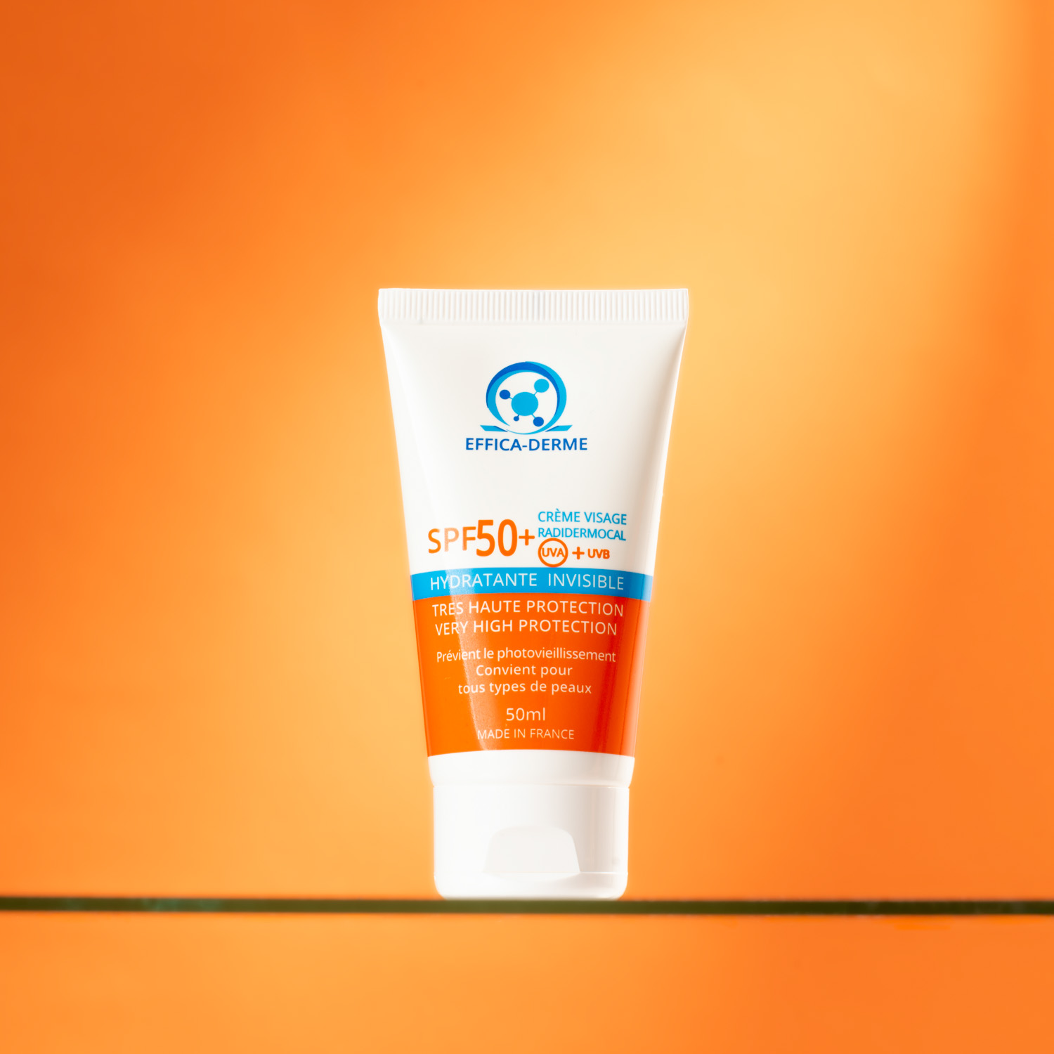 CRÈME RADIDERMOCAL HYDRATANTE SOLAIRE SPF 50+ – Image 3
