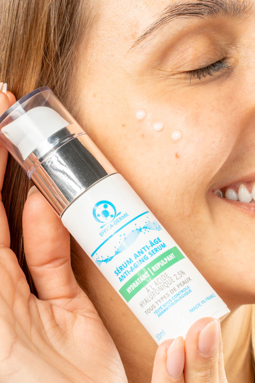 Sérum Anti‑Âge Hydratant Repulpant : Acide Hyaluronique 2,5% – Image 2