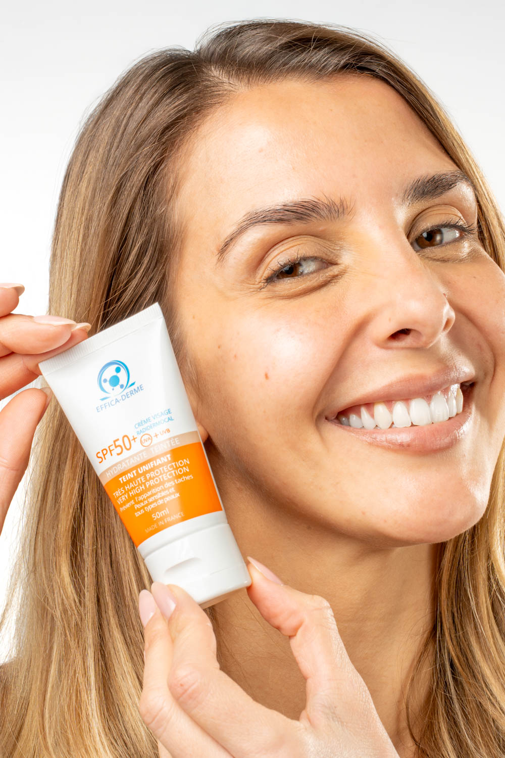 CRÈME RADIDERMOCAL TEINTÉE – SPF50+ Hydratante & Haute Protection – Image 2