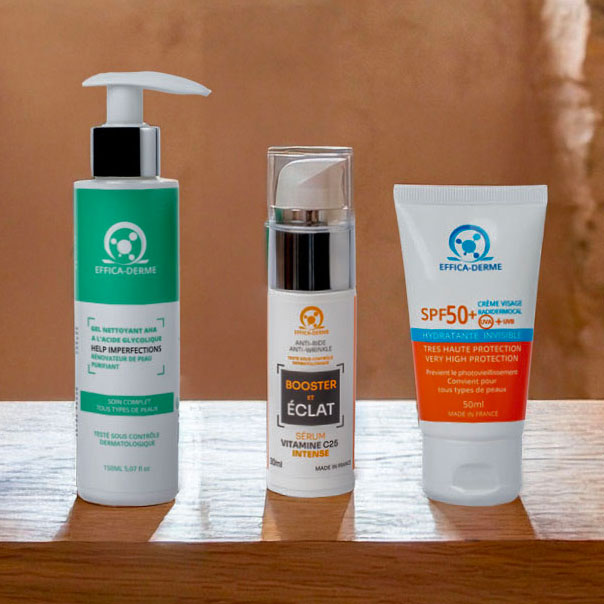 ROUTINE MATIN ÉCLAT & PROTECTION – EFFICA‑DERME​