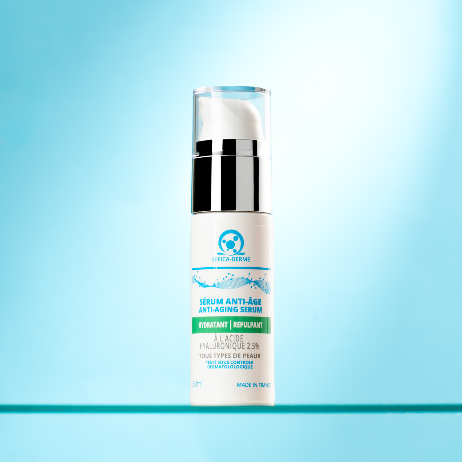 Sérum Anti‑Âge Hydratant Repulpant : Acide Hyaluronique 2,5% – Image 5